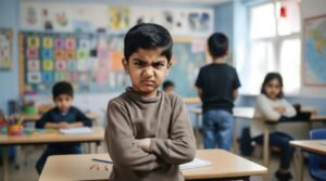 Read more about the article How to Handle an Angry Aggressive Child in School